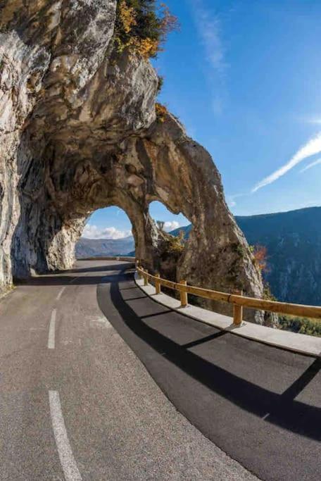 Greolieres: Superbe Studio Avec Vue Montagne Exterior photo